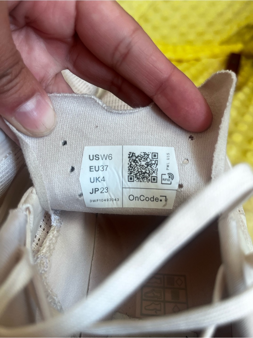 On Running Women's Athletic Sneakers in Light Pink/White - Picture 4 of 5